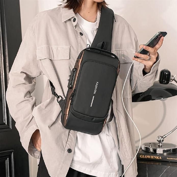 Travel Friendly Sling Bag for Men & Women