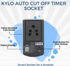 Automatic Cut Off Timer Switch Plug