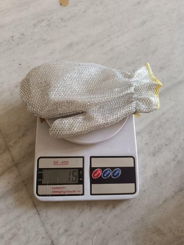 Wire Dishwashing Gloves(Pack of 2) Scrub smarter, not harder!